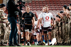UKAF v Belgium Remembrance rugby fixture at Kingsholm Stadium